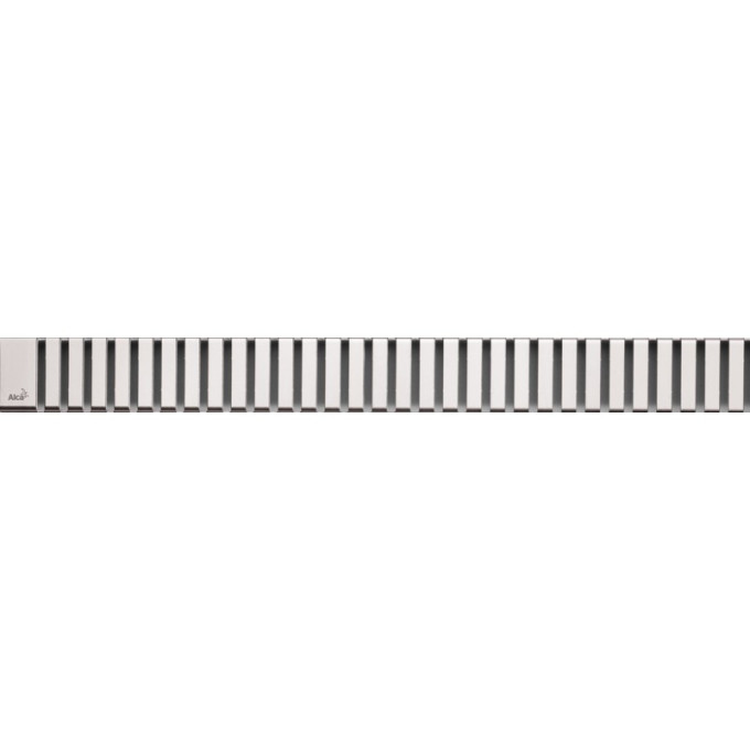 Решетка ALCAPLAST LINE-1050M для водоотводящих желобов (APZ1, APZ4, APZ12) дизайн LINE