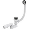 Сифон ALCAPLAST A505CRM-100 для ванны click/clack хромированный, пластик, длина 100 см